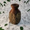 Rustic timber vase
